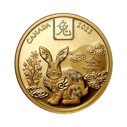 Canada: Lunar Year of the Rabbit Złoto 2023 Proof