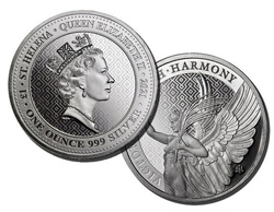 Virtudes de la Reina: Victoria 1 oz Plata 2021