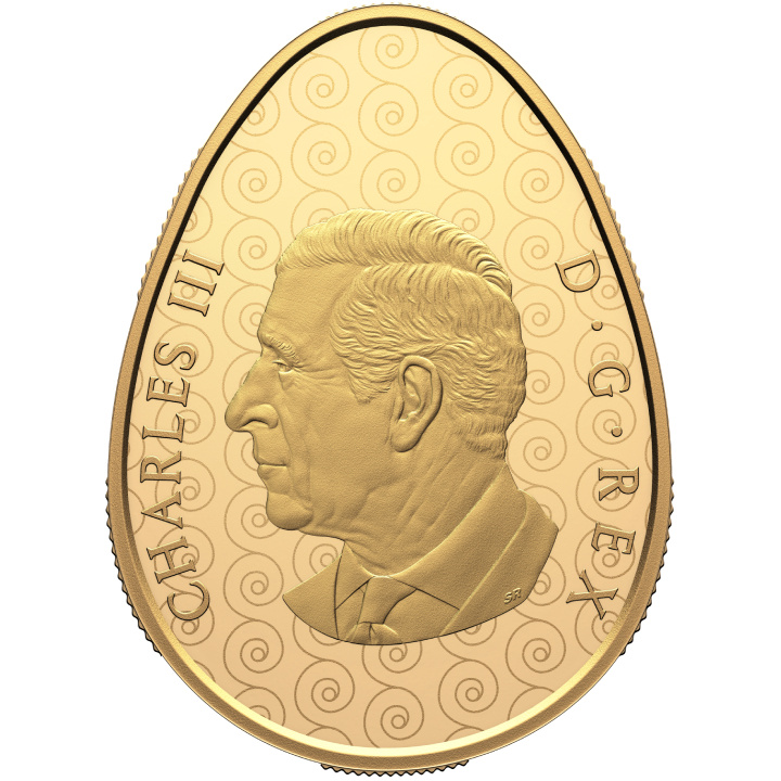 Canadá: Huevo de Pascua 250 $ Oro 2025 Proof