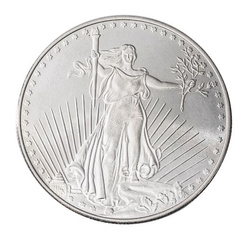 Dea della libertà 1 oncia d'argento Round