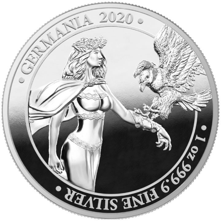 Germania 1 oncia d'argento 2020 Proof