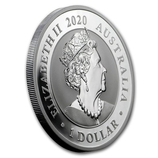 Schwan 1 oz Silbermünze 2020