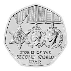 Serie de 13 monedas de cobre Reino Unido 2025