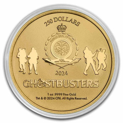 Niue: Ghostbusters - No Ghost Logo 1 uncja Złota 2024