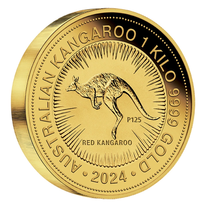 Kangourou australien 1000 grammes d'or 2024