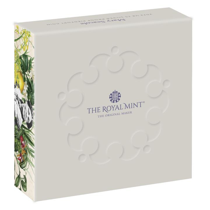 Cook-szigetek: Iron Maiden – Piece of Mind színezett 2 uncia ezüst 2023 Proof Ultra High Relief