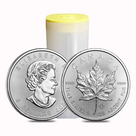 Canadian Maple Leaf 1 oz Silver 2021