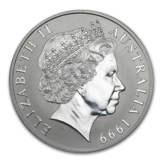 Canguro Australiano 1 Onza Plata 1999