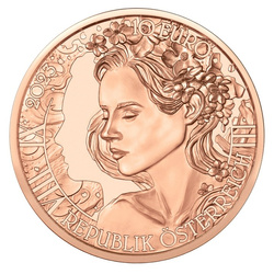 The forget-me-not 10 Euro Copper 2023 Coin
