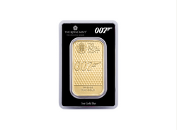 James Bond Diamonds Are Forever lingote 1 oz Oro