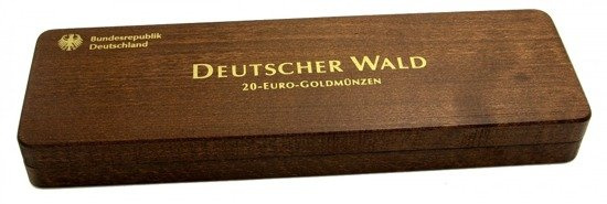 Set di 6 monete d'oro “Foresta tedesca”