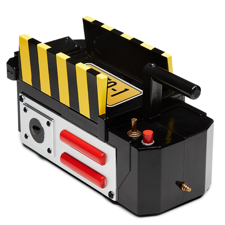 Niue: Ghostbusters - Silver Ecto - 1 coloured 2 oz Silver 2024 License Plate Antiqued Shaped Coin