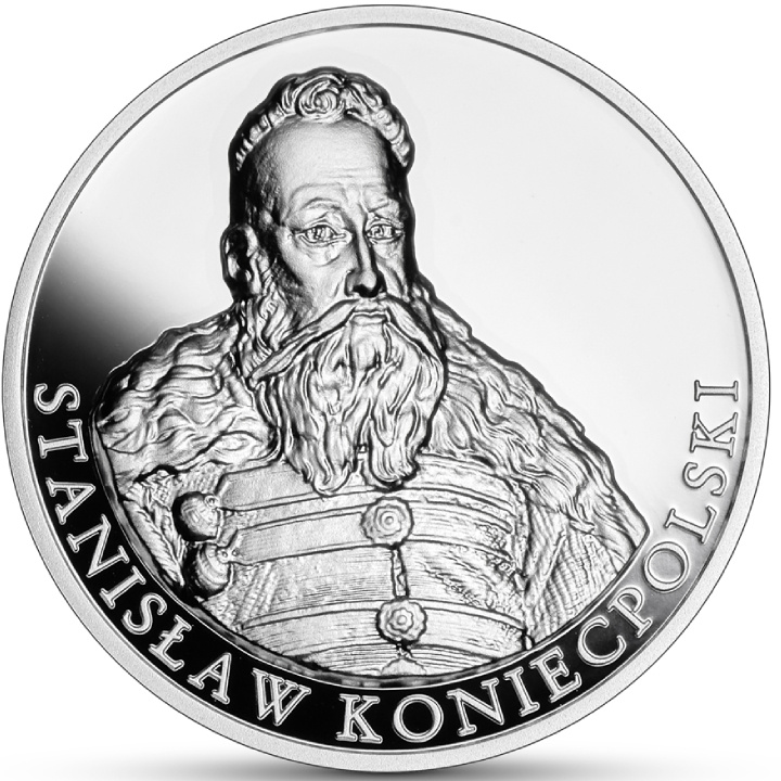 A Lengyel-Litván Nemzetközösség hetmanjai - Stanisław Koniecpolski 10 PLN ezüst 2025 Proof magas domborzat