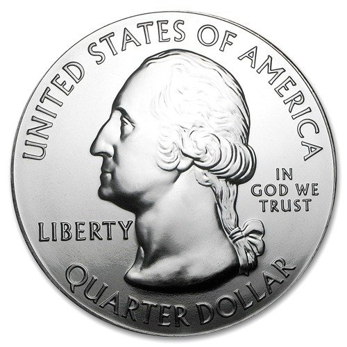 Amerika nemzeti parkjai: Cumberland Pass 5 oz ezüst