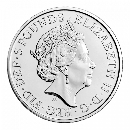 The Royal Tudor Beasts: Lion of England Copper 2022 