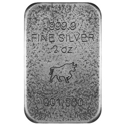 Lingot Asturmint : Cartes de poker - Roi de trèfle coloré 2 onces d'argent 2024 Finition antique