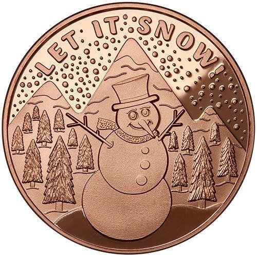 ¡Que nieve! 1 onza de cobre