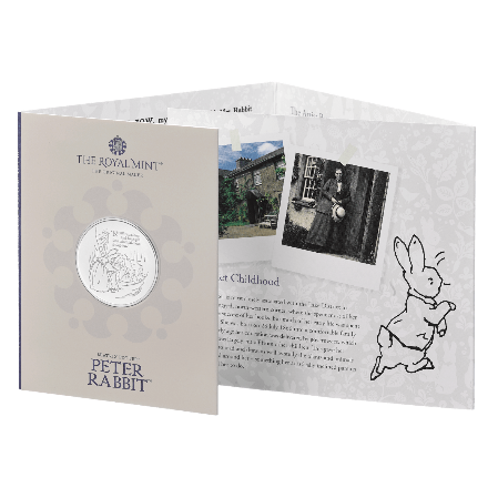 The Tale of Peter Rabbit 28.28 gramm Cupro-Nickel 2021