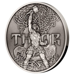 Niue: Universal Gods - Thor 5 uncji Srebro 2022 