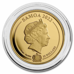 Samoa: Looney Tunes - Bugs Bunny 1 oz Plata 2022 Proof