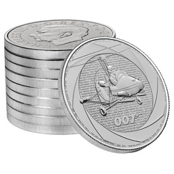 Six Decades of 007 : Bond Films of the 60s 1 once d'argent 2024