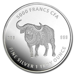 Chad Búfalo 1 oz Plata 2020