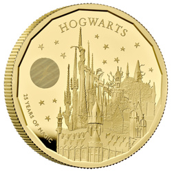 Harry Potter: Hogwarts School of Witchcraft and Wizardry 2 uncje Złota 2023 Proof