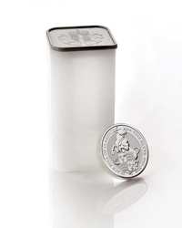 The Queen’s Beasts 2018: The Black Bull of Clarence 2 oz Silber