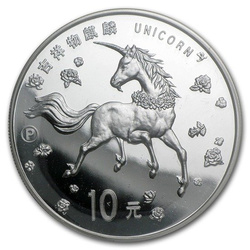 Licorne 1 once d'argent 1997 Proof