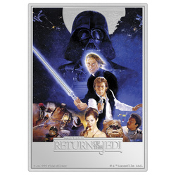 Niue: Star Wars - Return of the Jedi coloured 5 oz Silber 2023 Proof