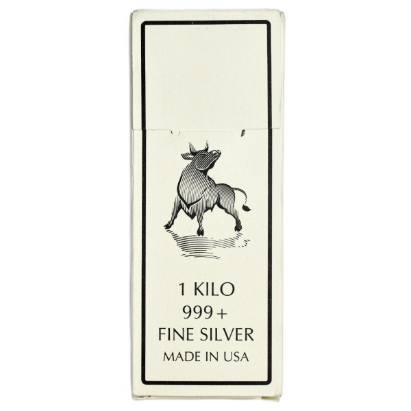 Stříbrný slitek Nadir 1000 g – Rafinér s certifikací LBMA GD Refiner