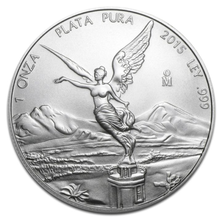 Mexican Libertad 1 oz Silver 2015