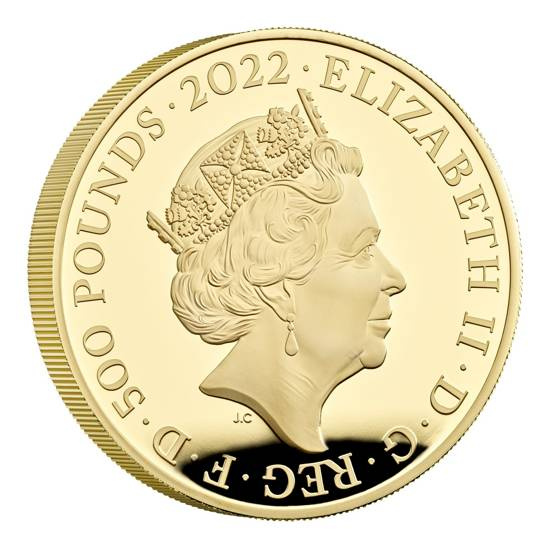 Il 40° compleanno di Sua Altezza Reale il Duca di Cambridge 5 once d'oro 2022 Proof