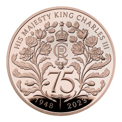 Zestaw 5 monet Wielka Brytania Złoto 2023 Proof Commemorative Coin