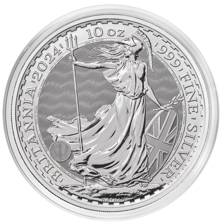 Britannia 10 oz Plata 2024
