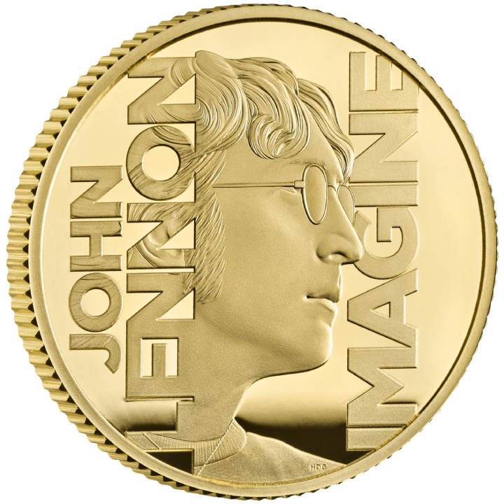 John Lennon 1/4 oz zlato 2025 proof