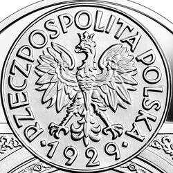 Srebrna Moneta Historia Monety Polskiej - 1 złoty II Rzeczypospolitej 20 zł Srebro 2026 Proof Folder/Etui