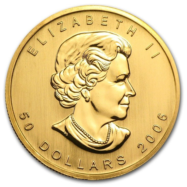 Canadian Maple Leaf 1 oz Gold 2006