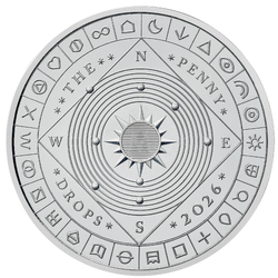 The Great British Treasure Hunt £5 Miedzionikiel 2026