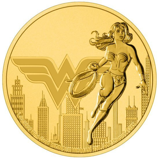 Niue: DC Comics - Wonder Woman 1 oz Oro 2021
