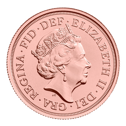 Wielka Brytania: The Double Sovereign Elżbieta II 2022