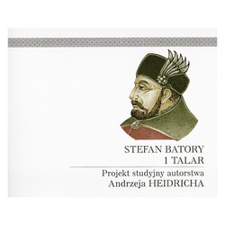 1 Taler Ștefan Báthory proiect de studiu al bancnotei 2023 tipărire PWPW
