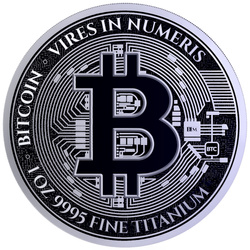 Bitcoin 1 unce Titanu 2026