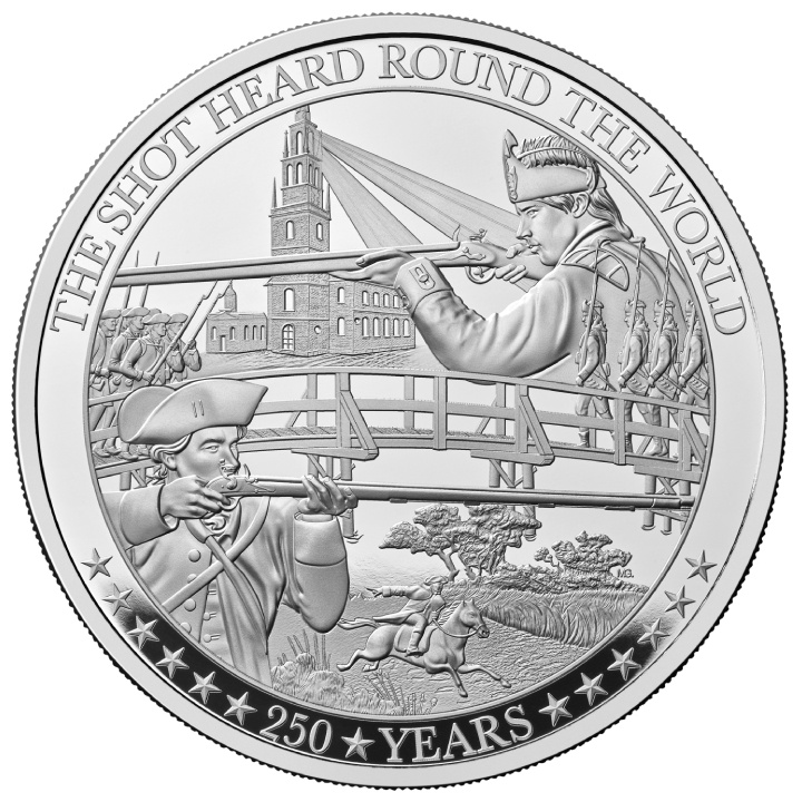 The Battle of Independence 5 once d'argento 2025 Proof