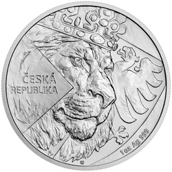 Niue: Czech Lion 1 oz Silver 2024