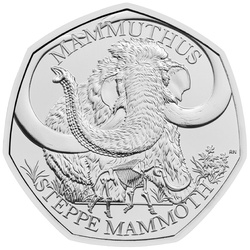 Cuentos de la Tierra - Mamut estepario 50p Cuproníquel 2024