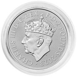Couronnement Britannia 1 once d'argent 2023
