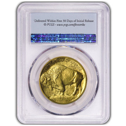 Bisonte americano 10° anniversario 1 oncia d'oro 2016-W PCGS PR70 DCAM First Strike
