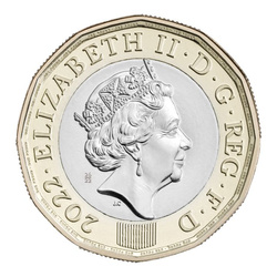 Sada 10 mincí Jejího Veličenstva královny Alžběty měďnikel 2022