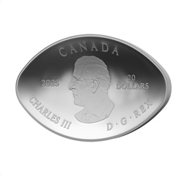 Canada: Dinosaur Eye 1 oz Silver 2025 Proof Shaped Coin